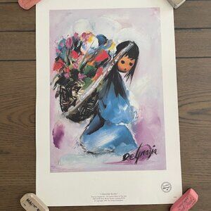 DeGrazia "A Beautiful Burden" Print